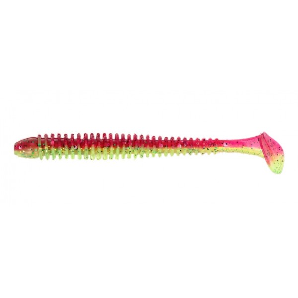 Приманка силіконова на хижака, ZEOX Trigger Shad Tail, довжина 3,4 дюймів, 6шт/уп, колір №203 UVAG